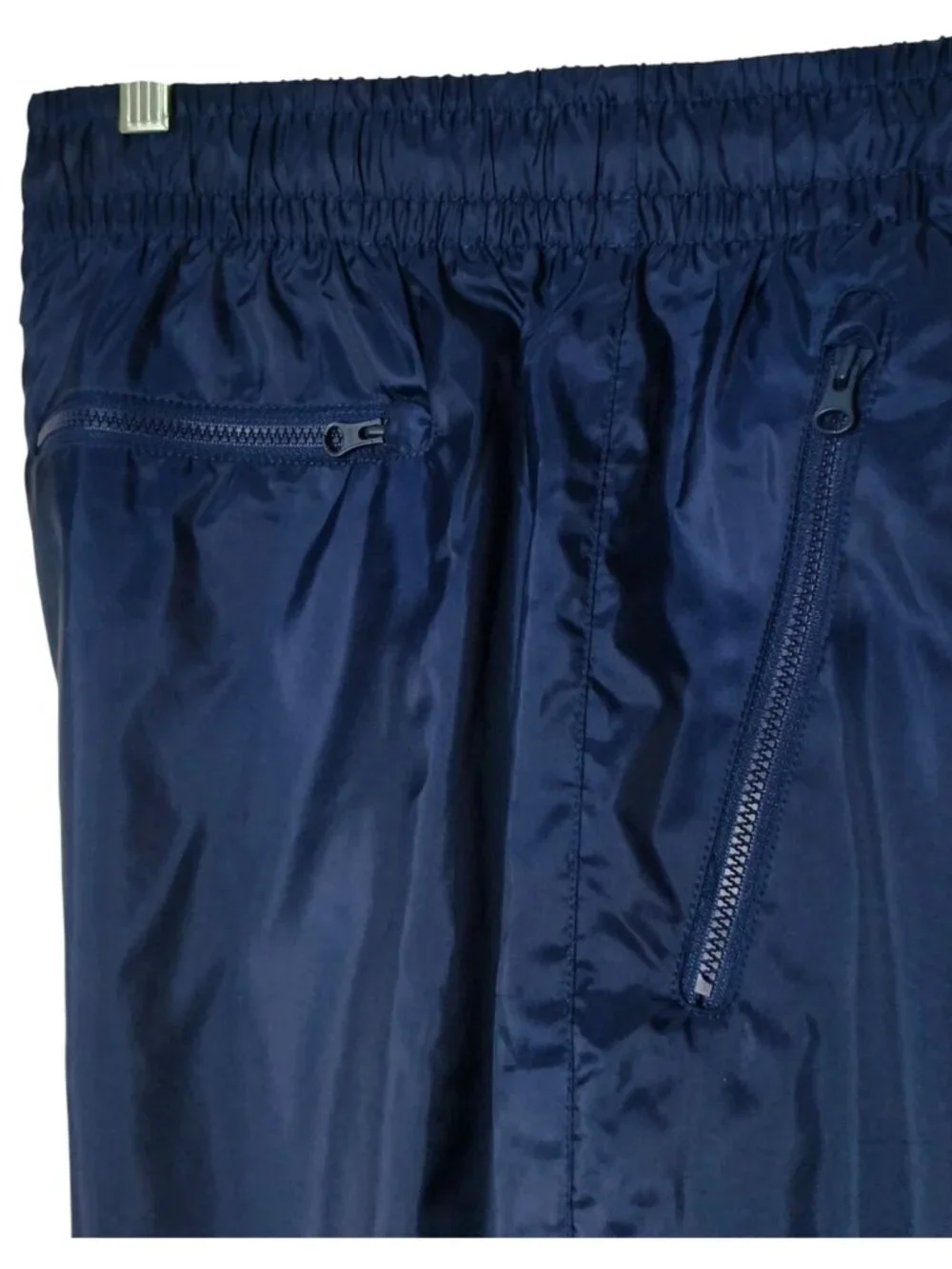 Nike Mens XL Windrunner Taper Track Pants Navy White Lightweight Activewear
